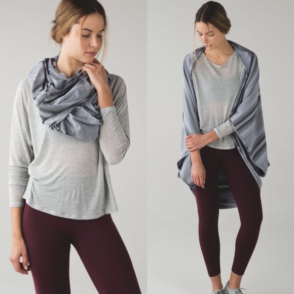 lululemon | Sage Scarf *Cotton Sunset Stripe - Picture 1 of 4